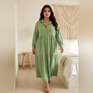 Mozgalz Ruffle Maxi Dress